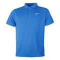 Dri-Fit Victory Court Solid Polo Herren - blau, weiß