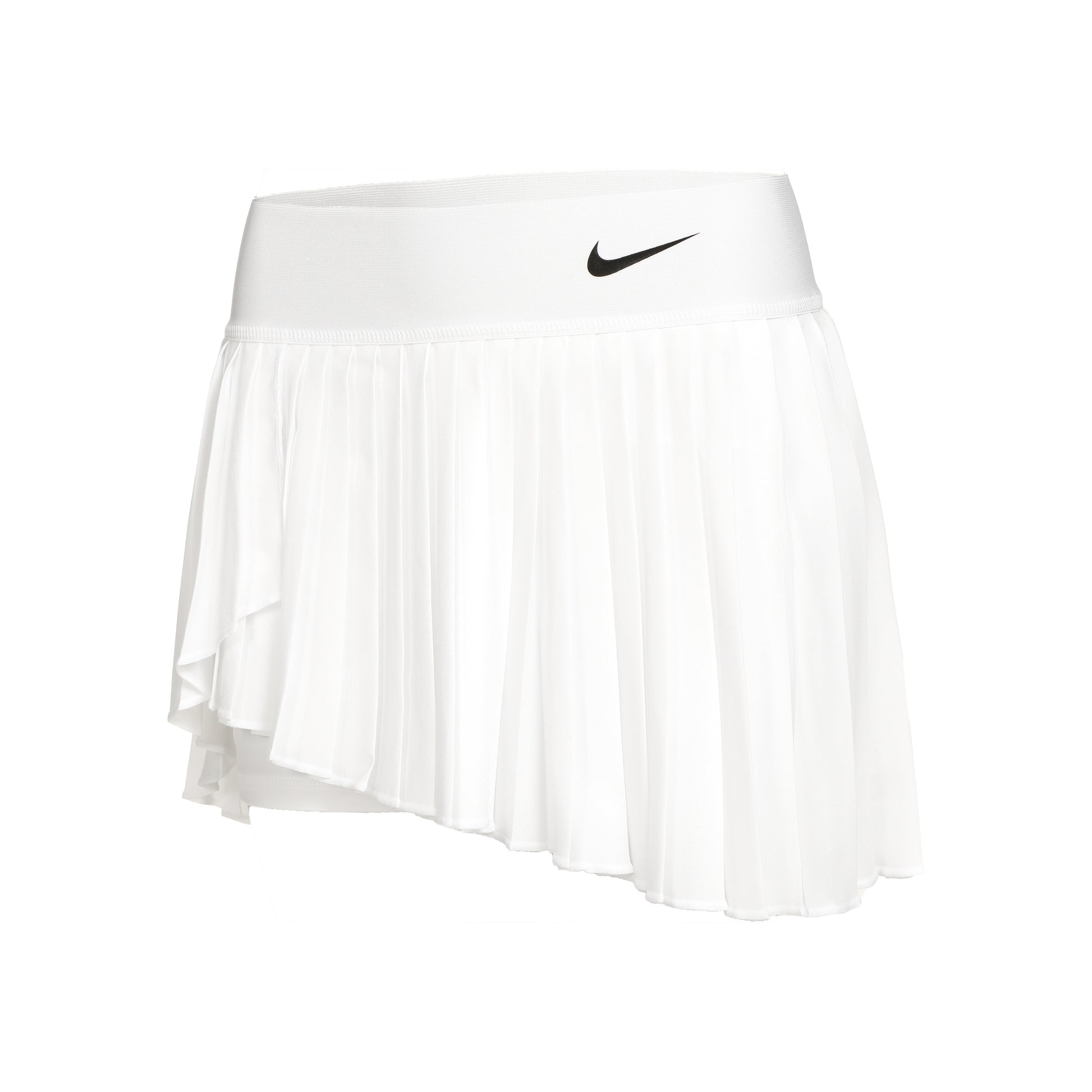 Nike Dri-Fit Court Pleated Rock Damen - weiß,