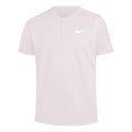 Dri-Fit Court Blade Solid Polo Herren - rosa, weiß
