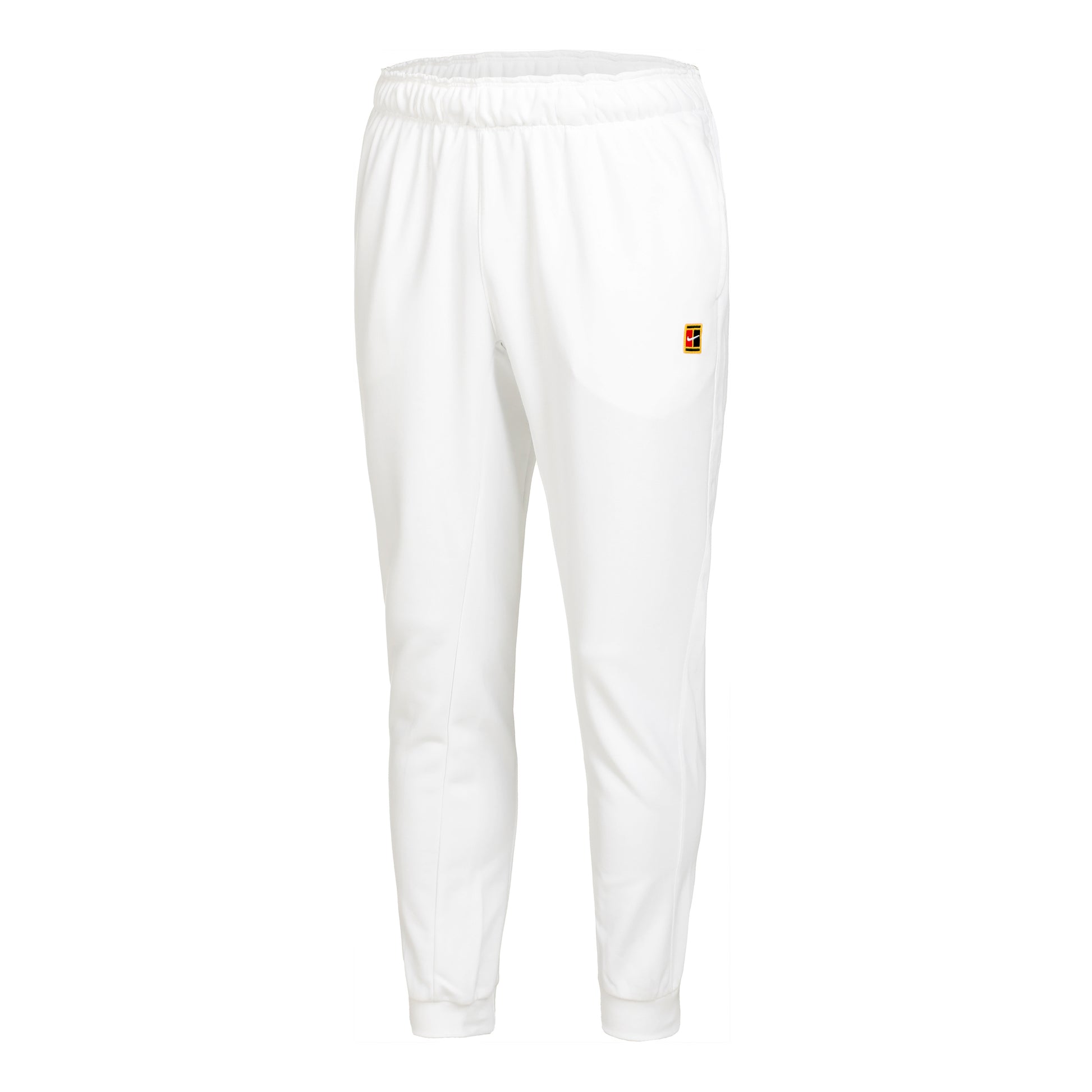 Nike Dri-Fit Court Heritage Fleece Trainingshose Herren - weiß,