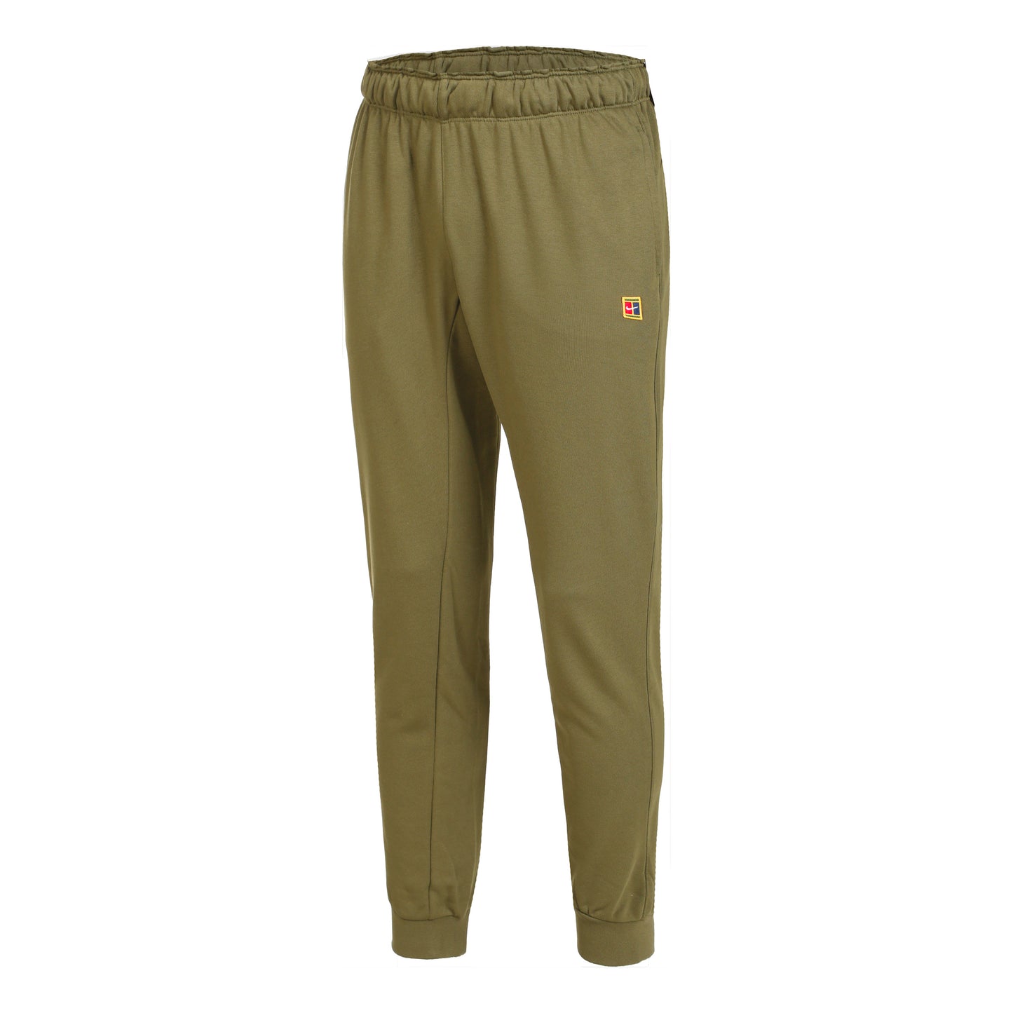 Nike Dri-Fit Court Heritage Fleece Trainingshose Herren - oliv,