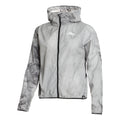 Trail Laufjacke Damen - schwarz, grau