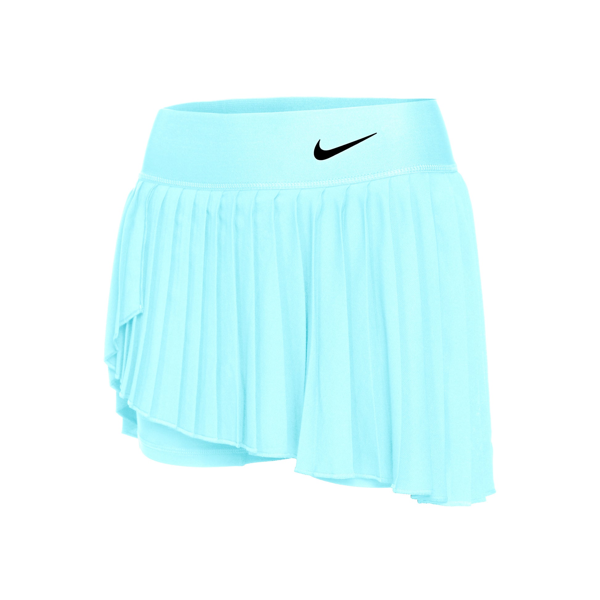 Nike Dri-Fit Court Pleated Rock Damen - hellblau,