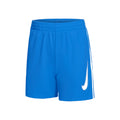 Big Graphic Shorts Jungen - blau, weiß