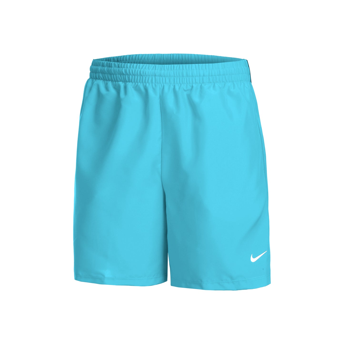 Nike Big Shorts Jungen - hellblau, weiß