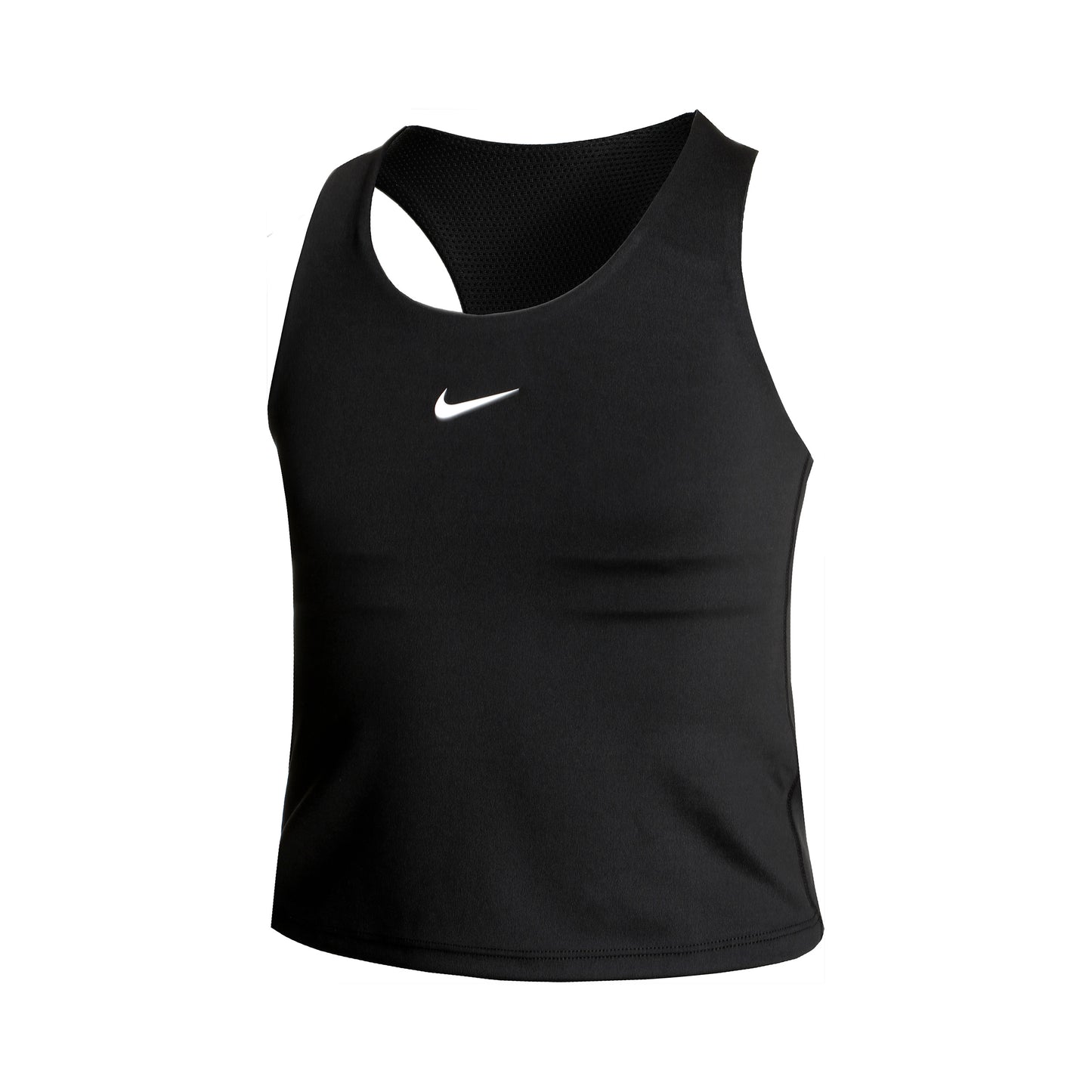 Nike Dri-Fit Swoosh Sport-BH Mädchen-Schwarz