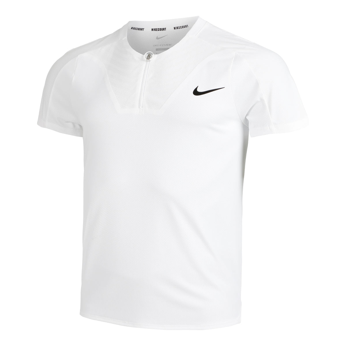 Nike Dri-Fit Court Slam Polo Herren - weiß,