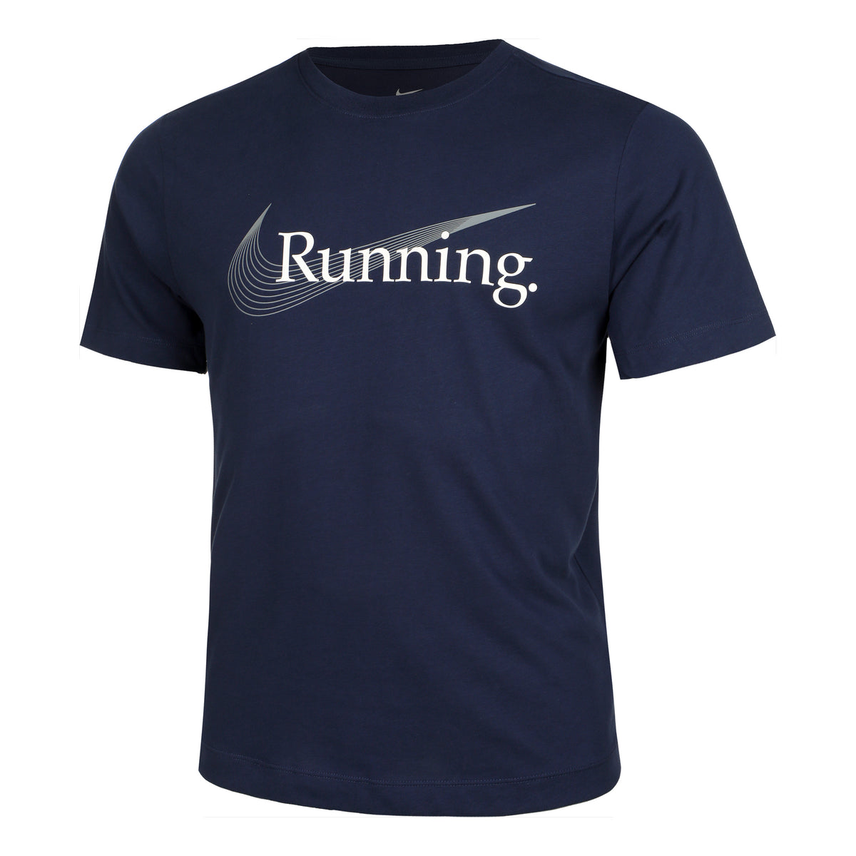 Nike Dri-Fit Dri-Fit Heritage Laufshirt Herren - dunkelblau,