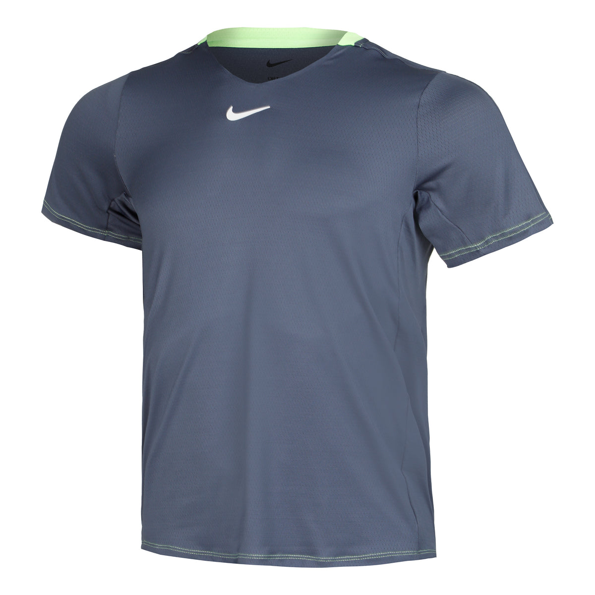 Nike Dri-Fit Court T-Shirt Herren - blaugrau,