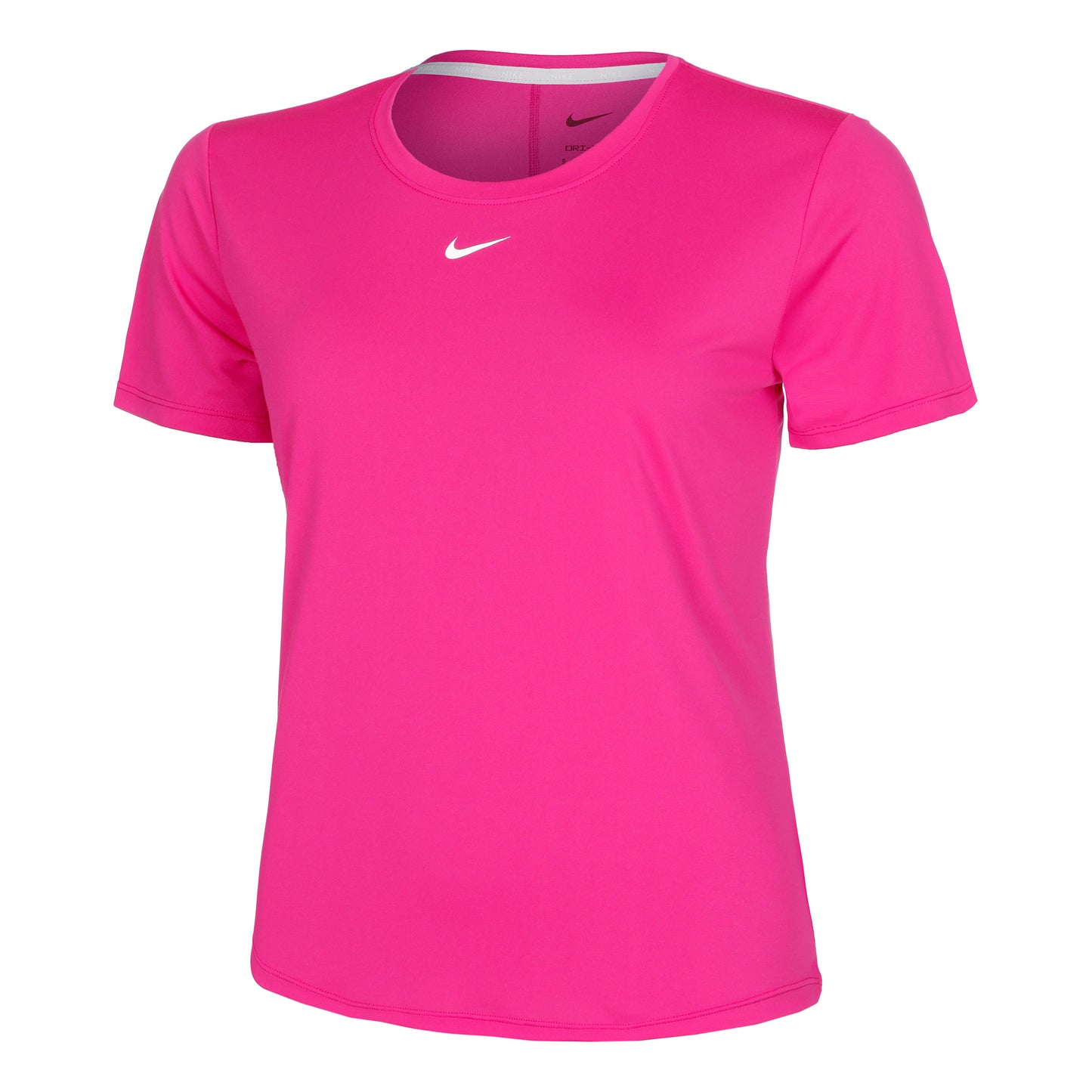 Nike Dri-Fit One STD T-Shirt Damen - rosa, weiß