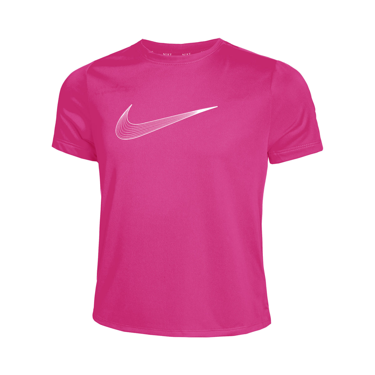Nike Dri-Fit One GX T-Shirt Mädchen-Rosa,Weiß
