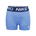 Dri-Fit Big Kids 3in Shorts Mädchen-hellblau,dunkelblau