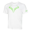 Dri-Fit Court Rafael Nadal T-Shirt Herren - weiß, neongrün