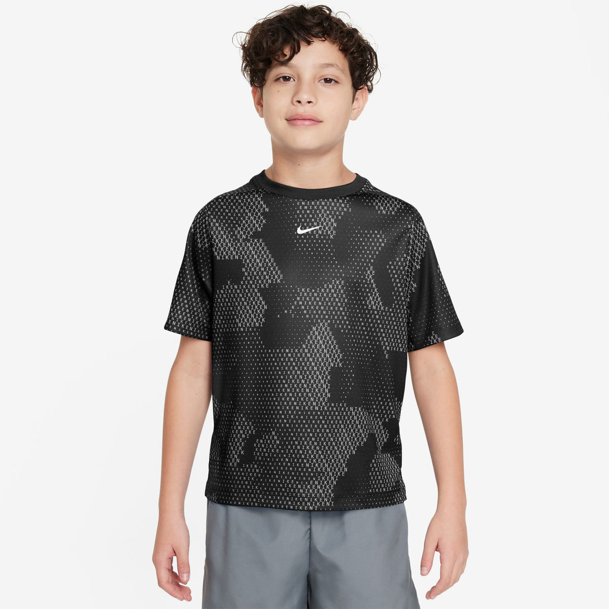 Nike Dri-Fit T-Shirt Jungen - schwarz,
