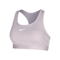 Swoosh Medium Sport-BH Damen - flieder,