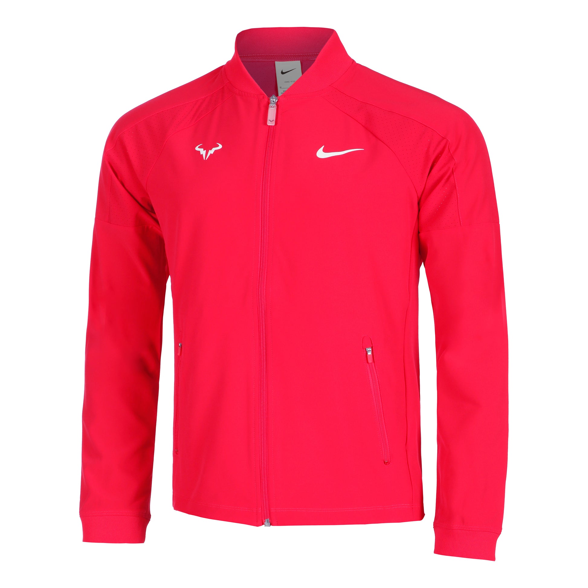 Nike Dri-Fit RAFA MNK Trainingsjacke Herren - rot,