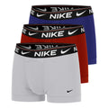 Ultra Comfort Boxer Short 3er Pack Herren - grau, rot