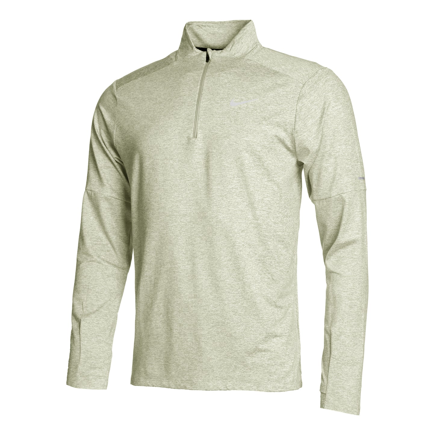 Nike Dri-Fit Element Half-Zip Lauftop Herren - hellgrün,