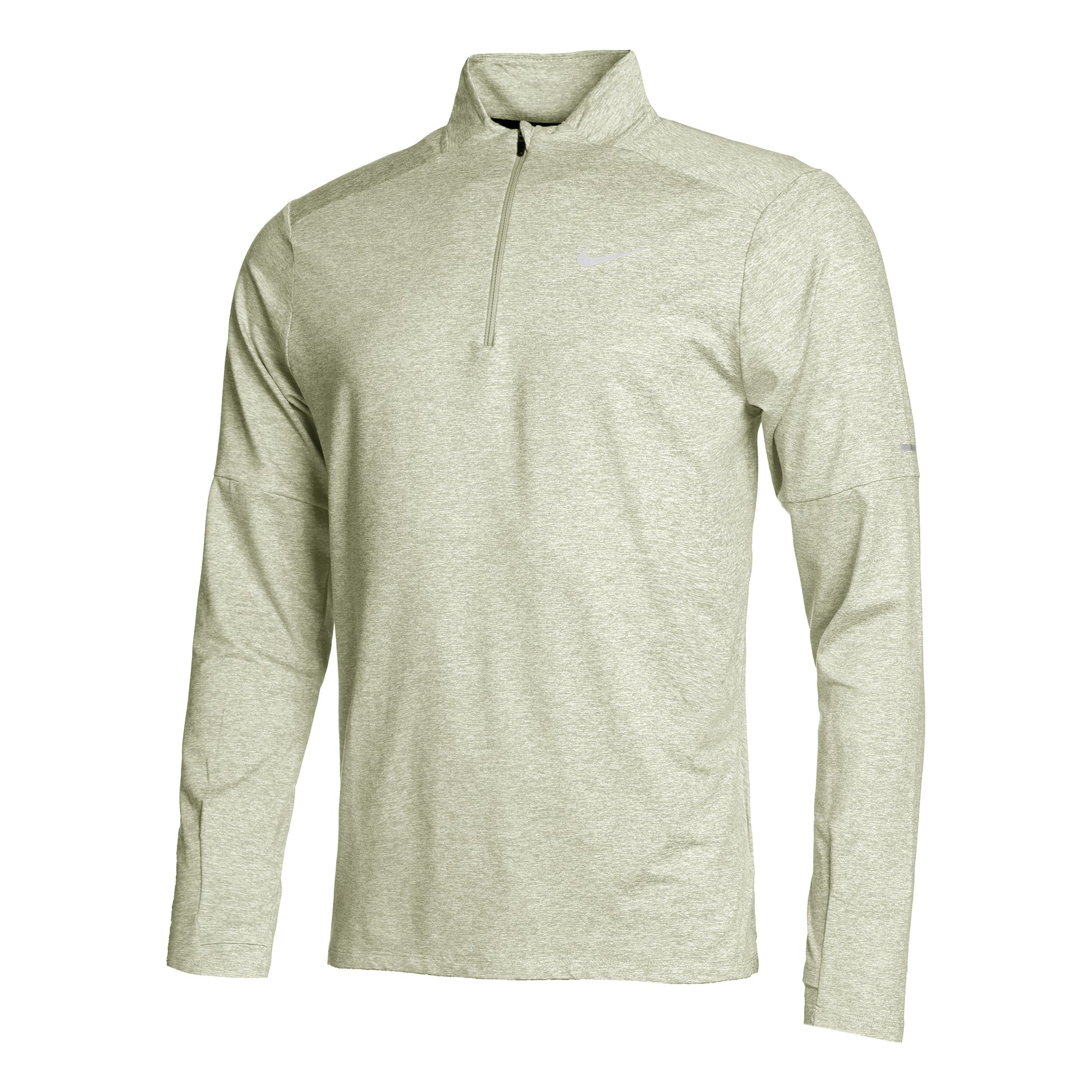 Nike Dri-Fit Element Half-Zip Lauftop Herren - hellgrün,