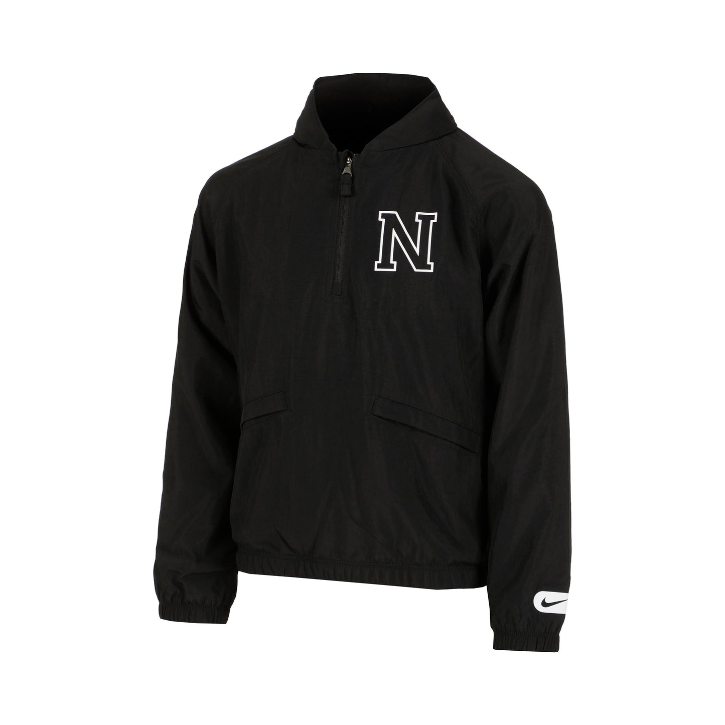 Nike 1/2-Zip Hoody Jungen-Schwarz