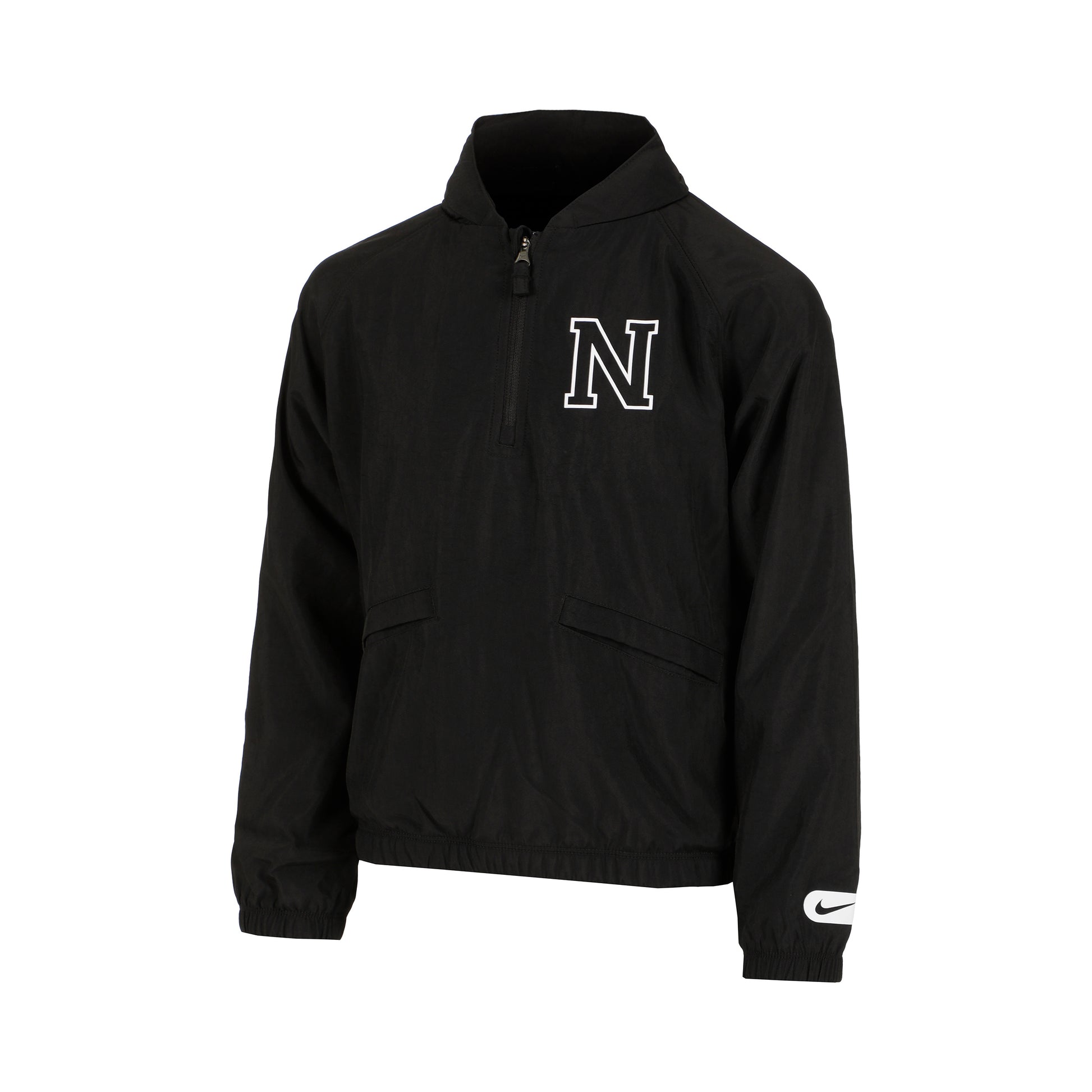 Nike 1/2-Zip Hoody Jungen-Schwarz
