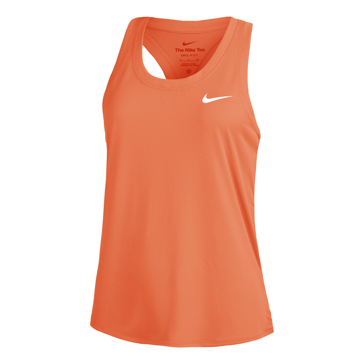 Nike Dri-Fit Regular Racerback Tank-Top Damen - orange,