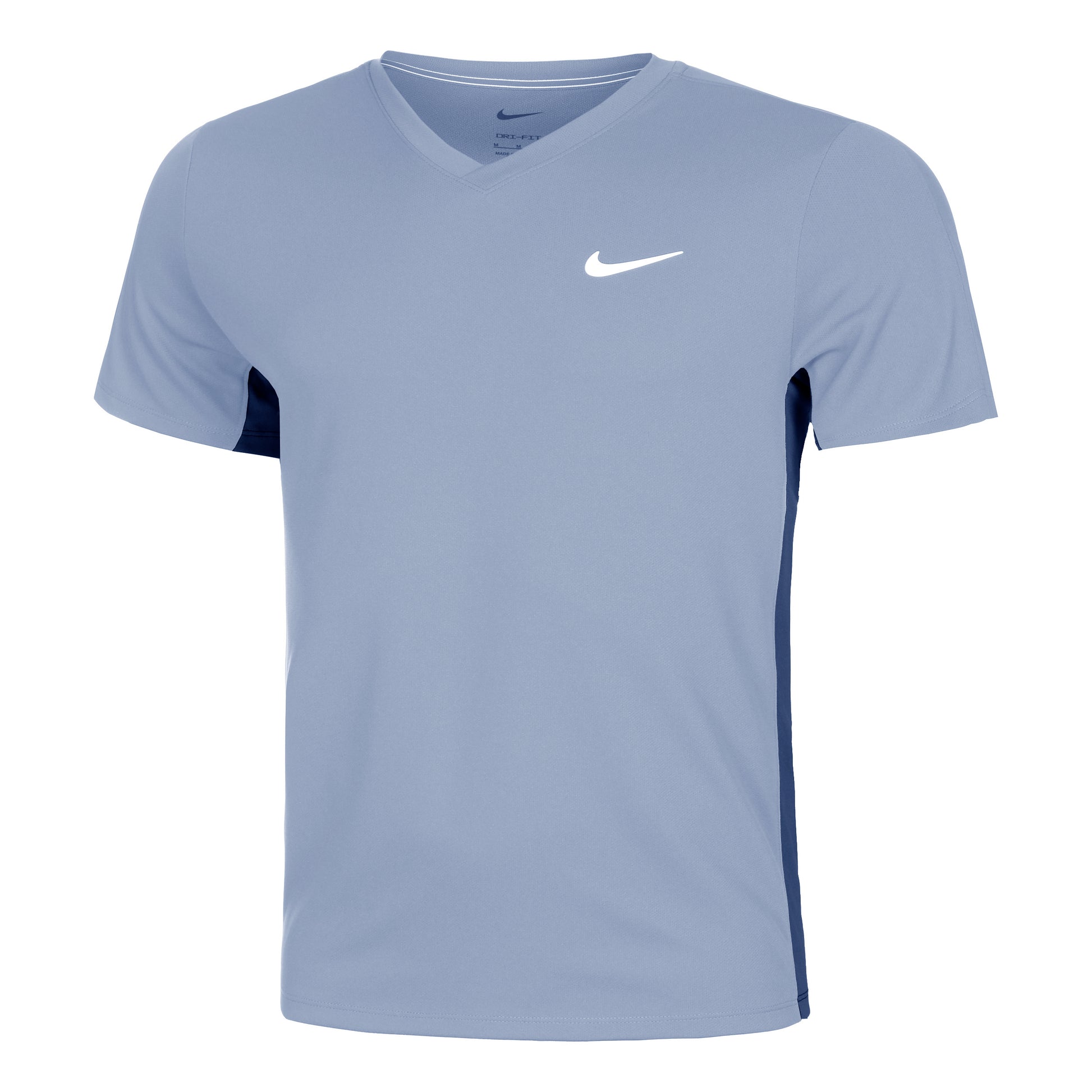 Nike Dri-Fit Court Dri-Fit Victory T-Shirt Herren-Blaugrau