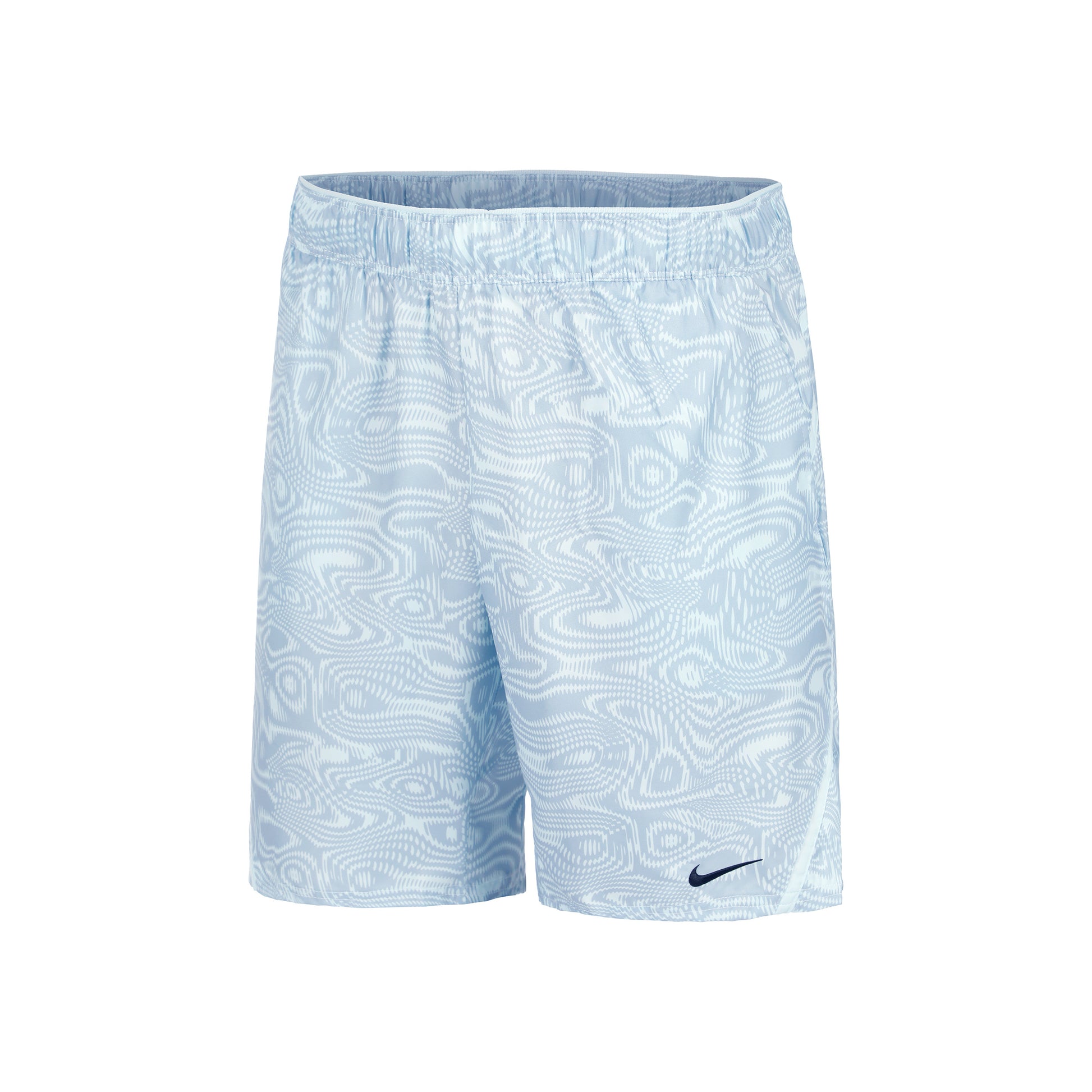 Nike Court Victory Dri-Fit 9in AOP Shorts Herren - hellblau,