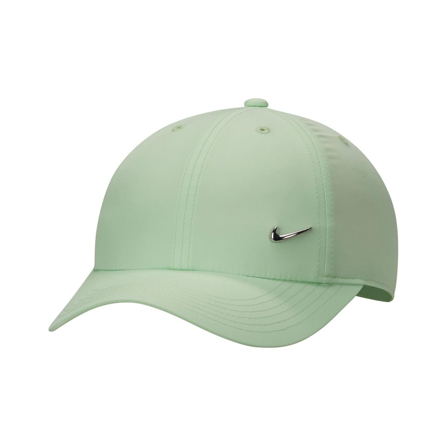 Nike Dri-FIT Club Metal Swoosh Cap Kinder-hellgrün
