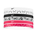 Printed Haarband 6er Pack Unisex - pink, mehrfarbig