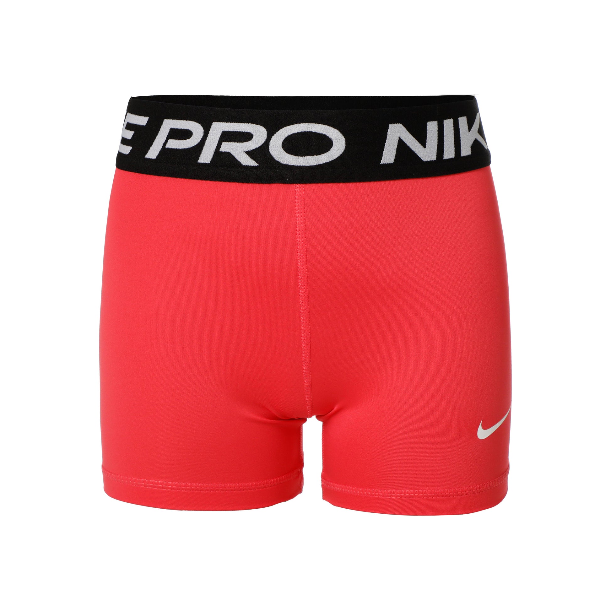 Nike Dri-Fit Big Kids 3in Shorts Mädchen-rot,schwarz