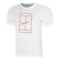 Court Dri-Fit Heritage T-Shirt Herren - weiß,