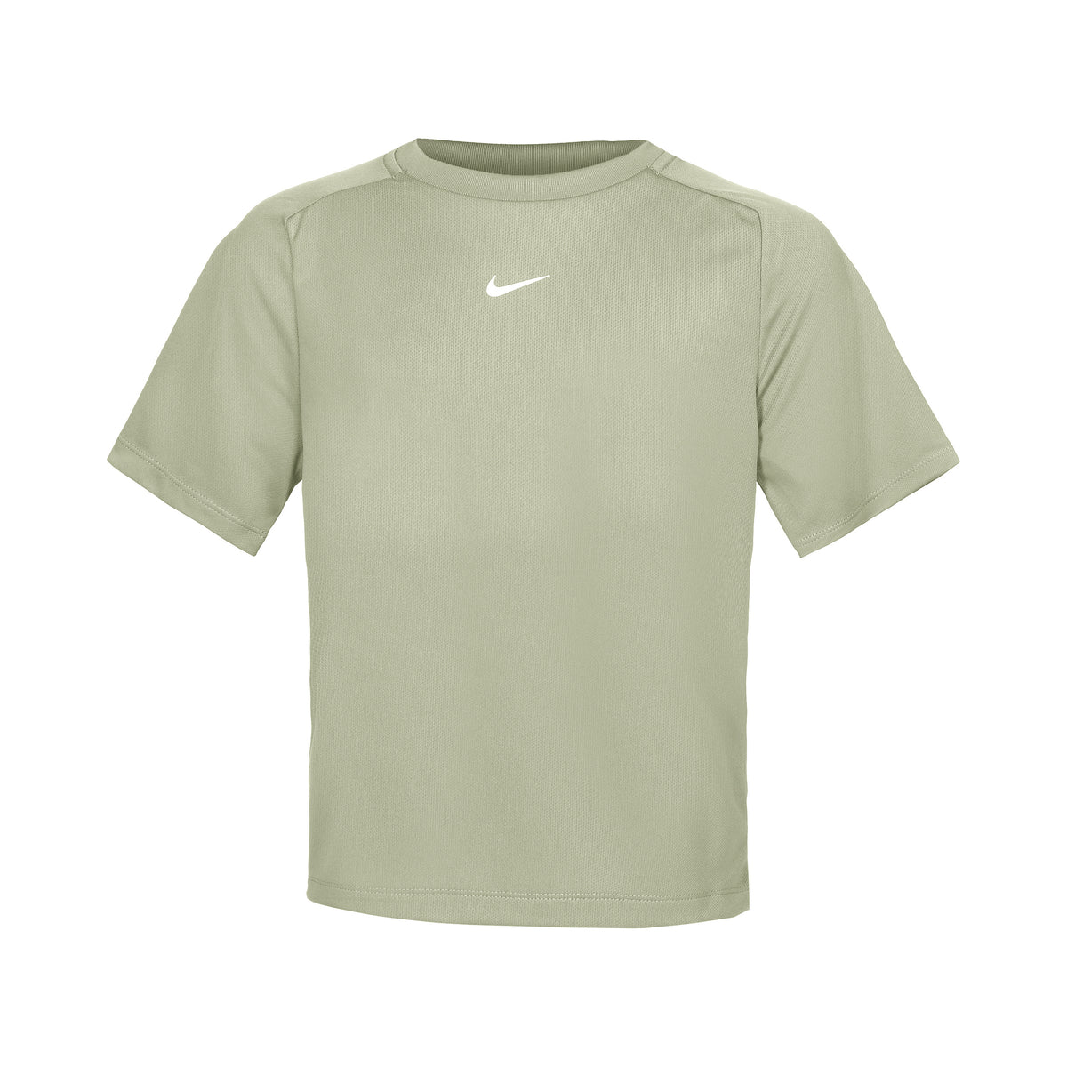 Nike Big T-Shirt Jungen - oliv, weiß