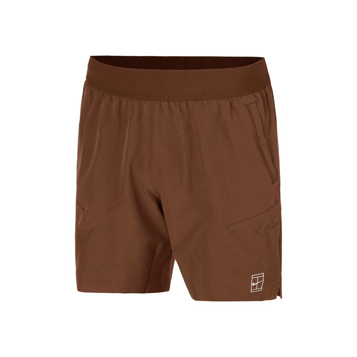 Nike Court Dri-FIT Advantage 6in Shorts Herren - braun,