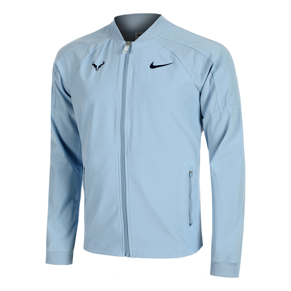 Nike Dri-Fit RAFA MNK Trainingsjacke Herren - hellblau, schwarz