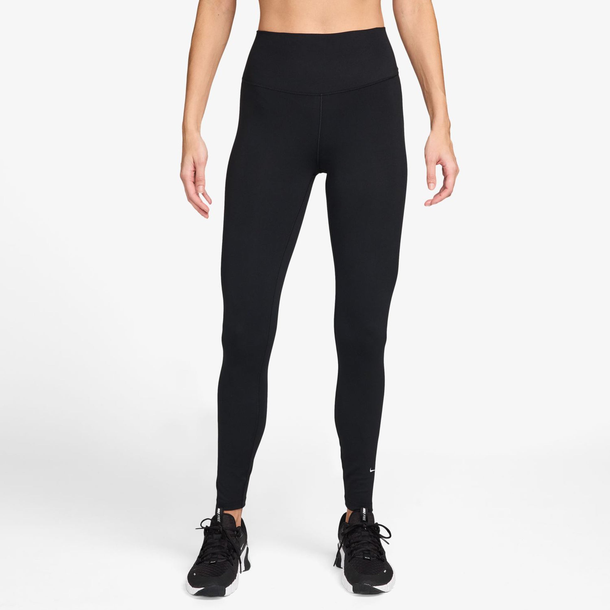 Nike Dri-FIT One High Rise Tight Damen-Schwarz