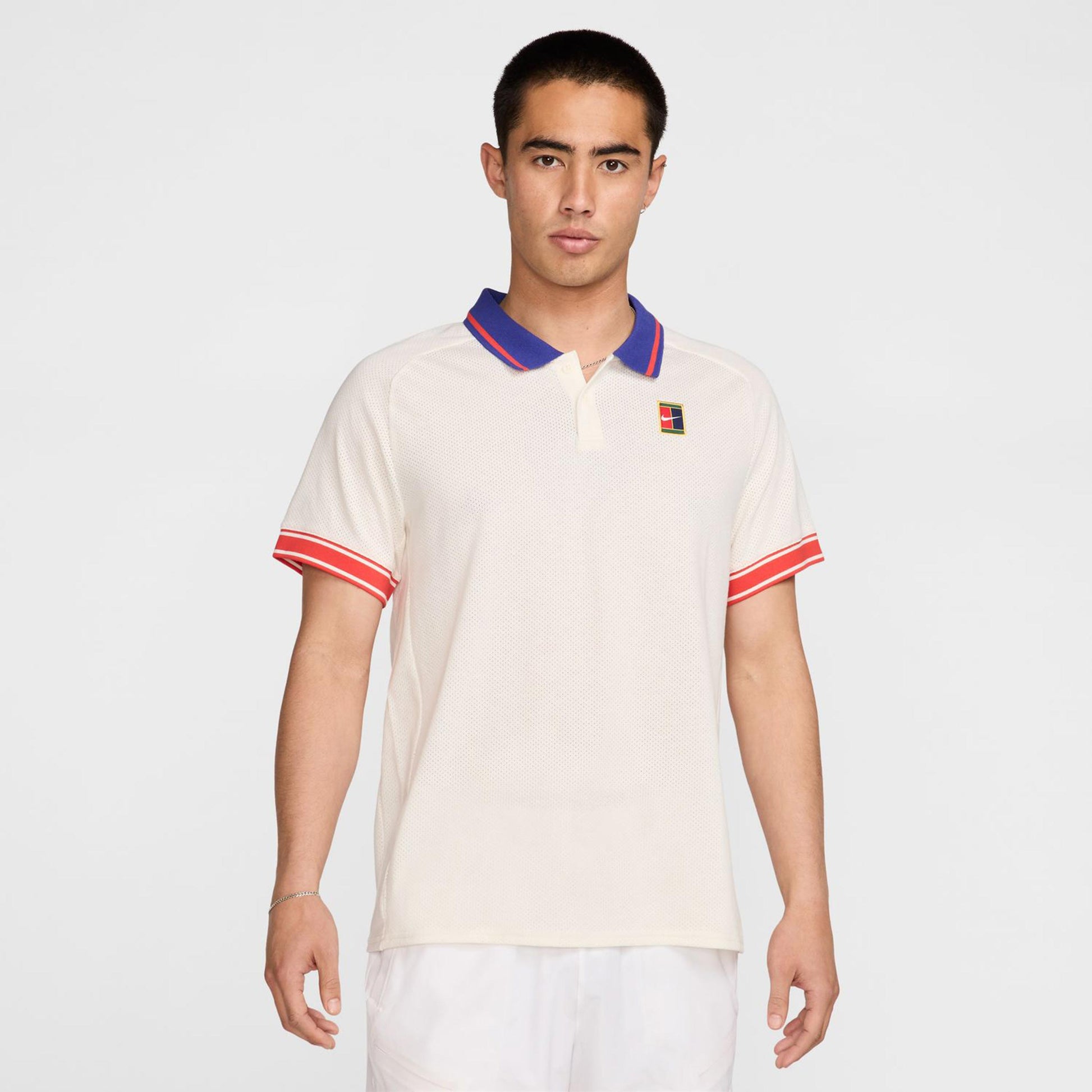 Nike Court Heritage Polo Herren - beige,