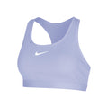 Swoosh Medium Support Sport-BH Damen-Lila