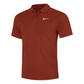Dri-Fit Victory Court Solid Polo Herren - rost,