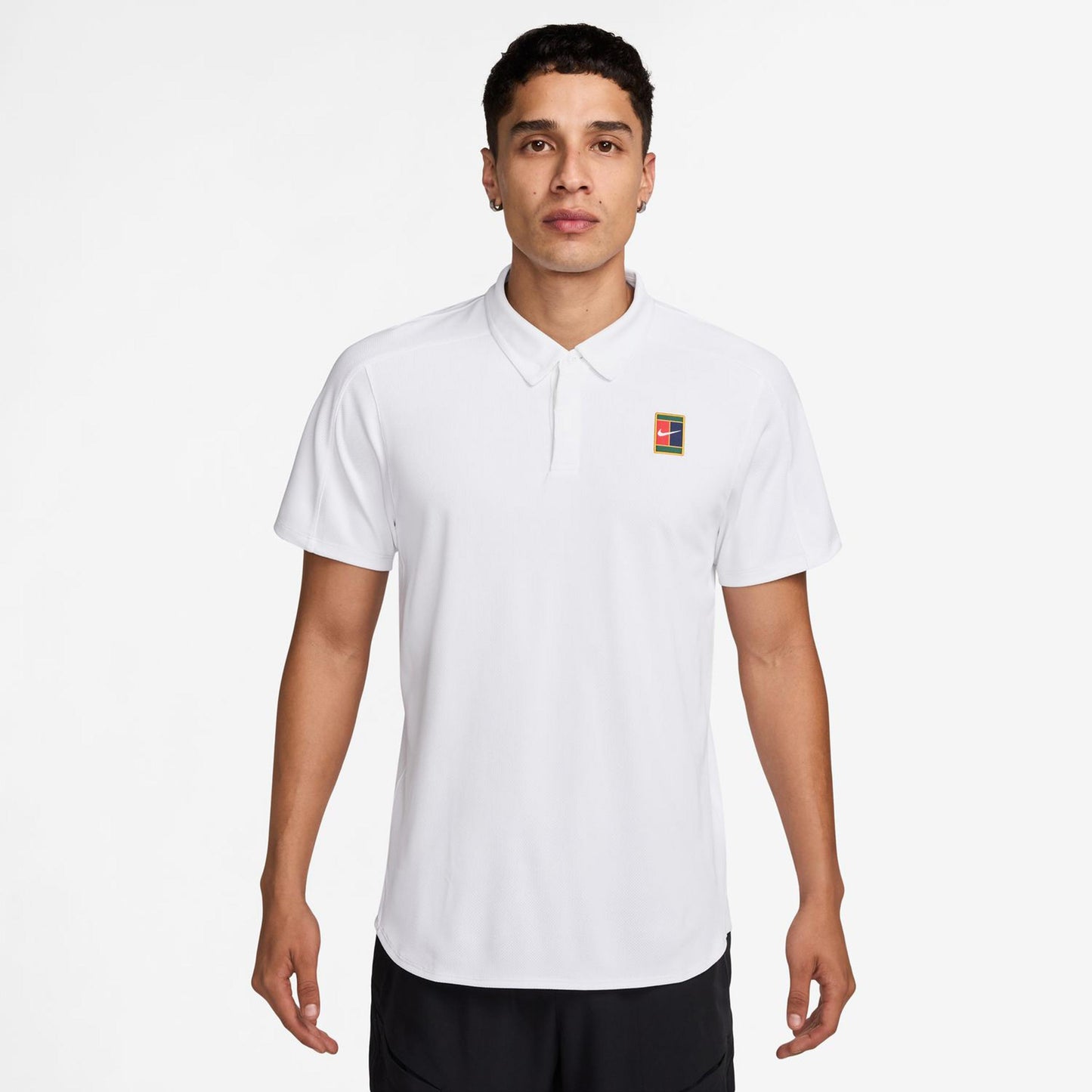 Nike Court Dri-Fit Advantage Slam Polo Herren - weiß,