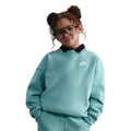 Club Fleece Oversized Crew Sweatshirt Mädchen-Salbei