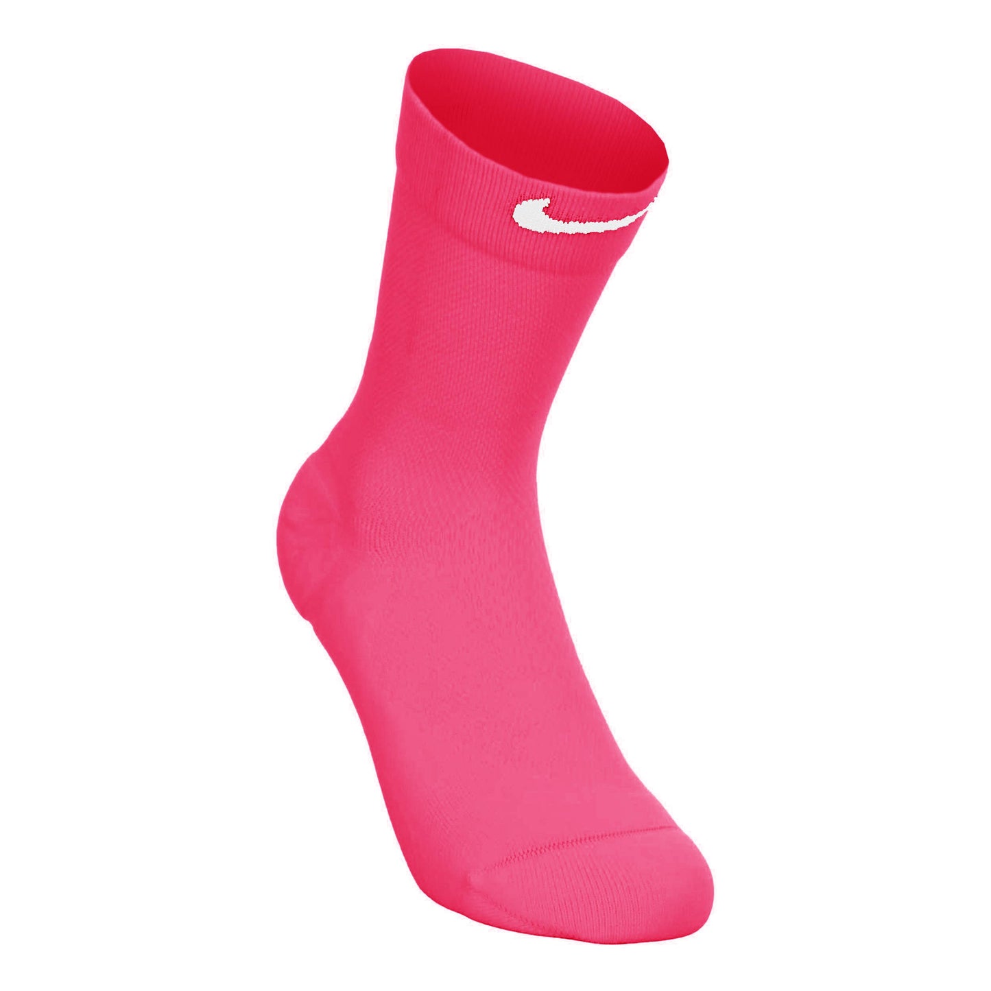 Nike Fast Midweight Crew Laufsocken-Pink,Schwarz