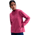Swift Laufjacke Damen - berry, silber