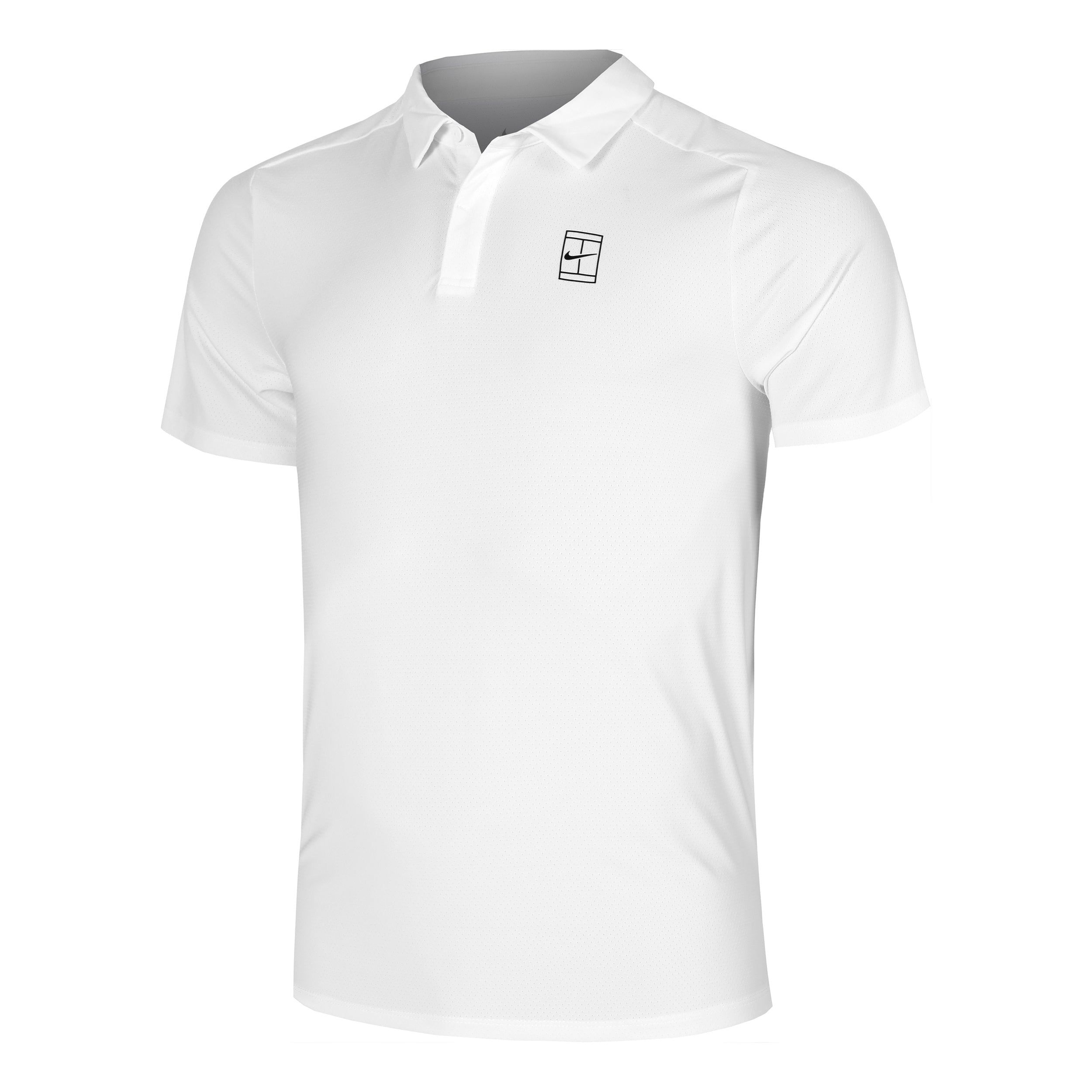 Nike Court Dri-Fit Advantage Polo Herren-Weiß