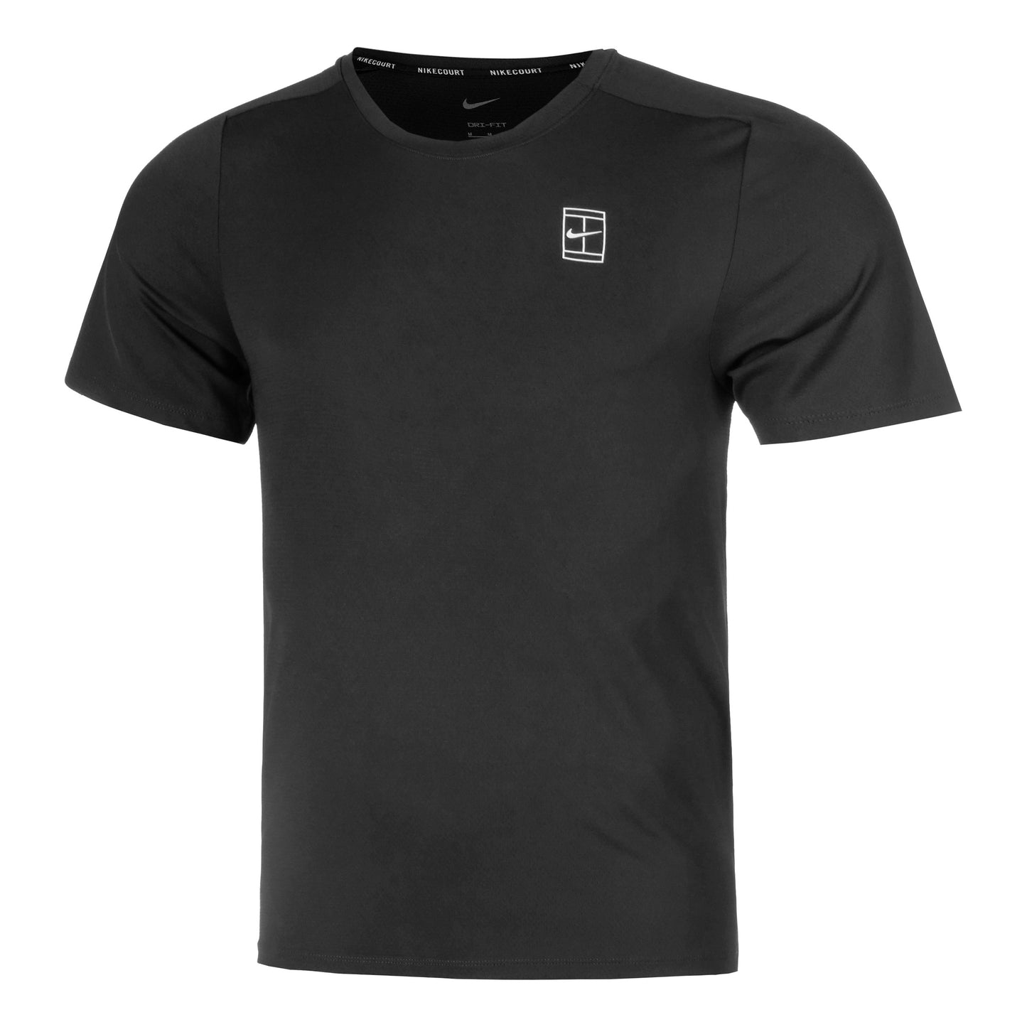 Nike Court Dri-Fit Advantage T-Shirt Herren-Schwarz,Weiß