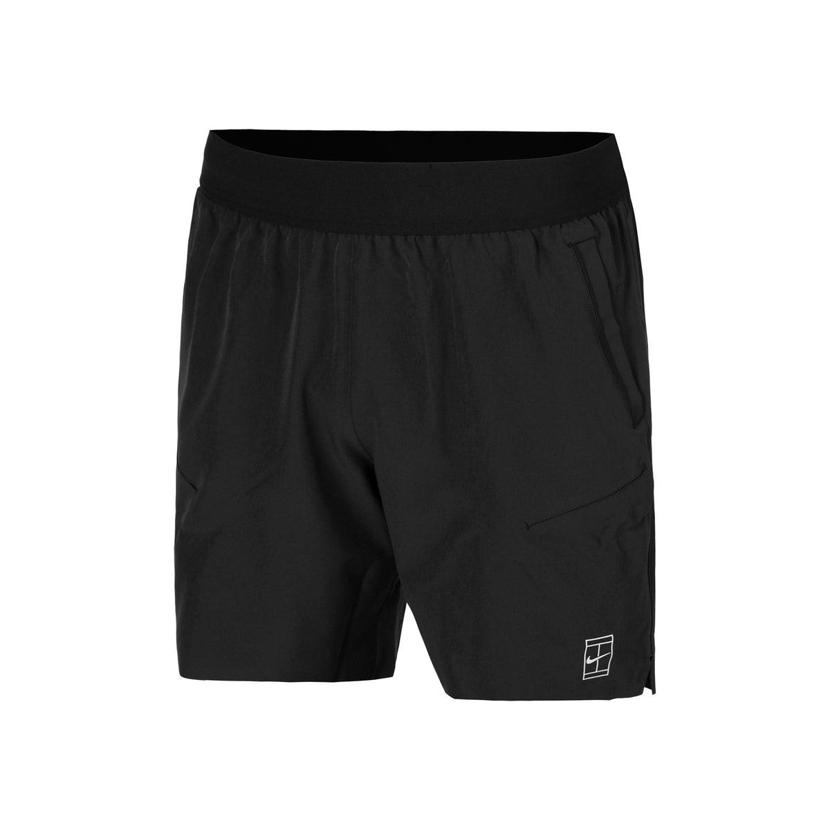 Nike Court Dri-Fit Advantage 6in Shorts Herren-Schwarz,Weiß