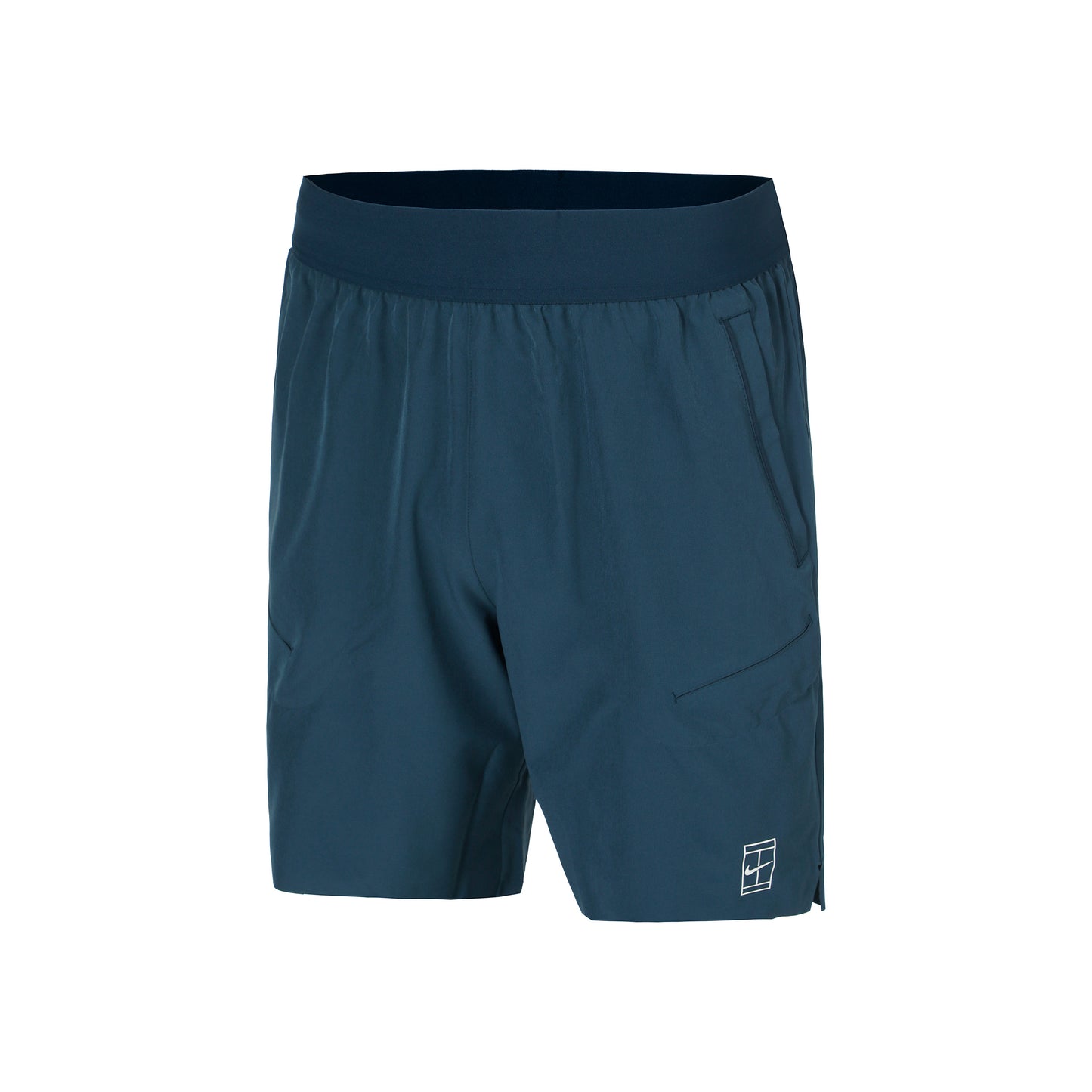 Nike Court Dri-Fit Advantage 8in Shorts Herren-Dunkelblau,Weiß