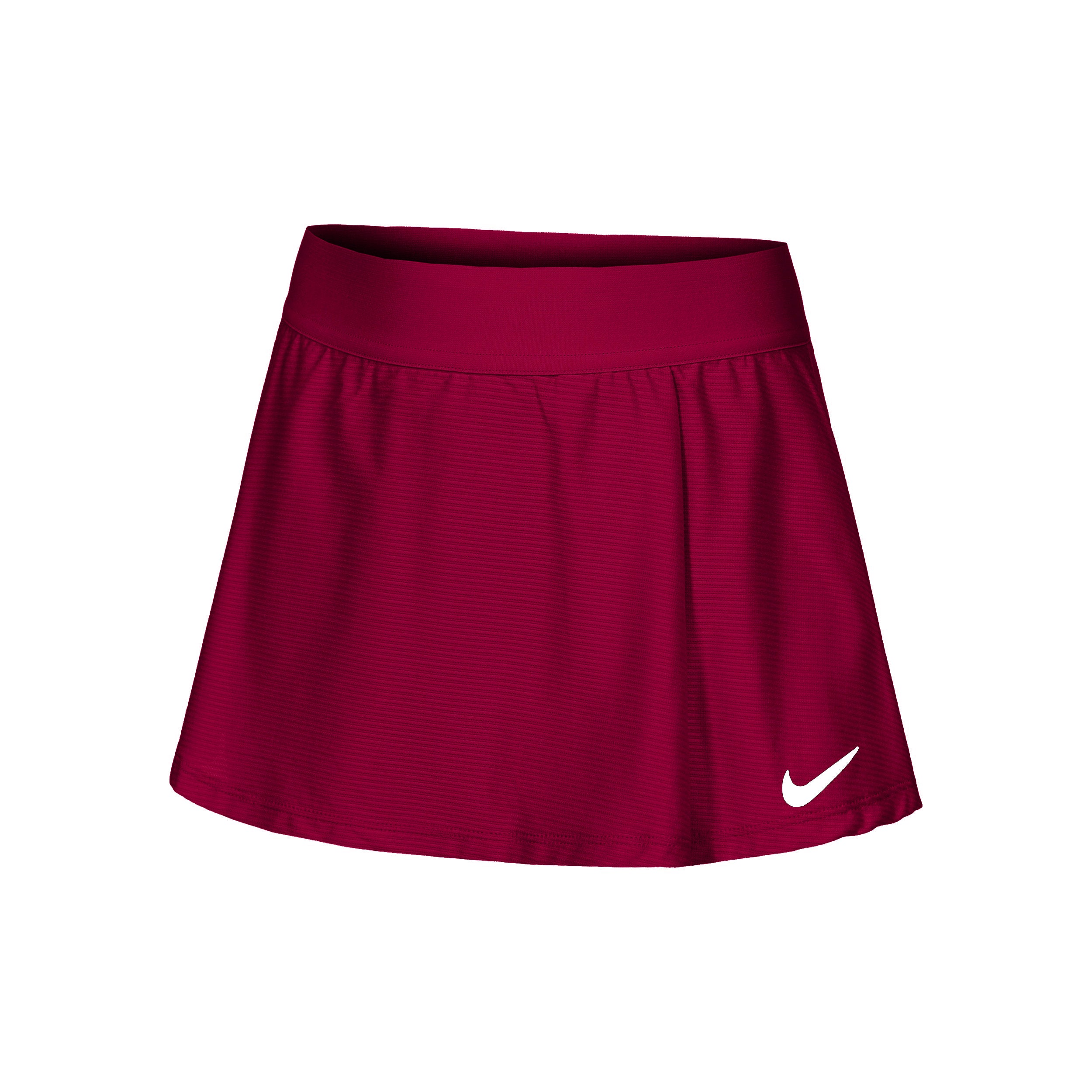 Nike Court Dri-Fit Victory Flouncy Rock Mädchen-Rot,Weiß