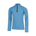 Dri-Fit Longsleeve Jungen - blau, silber