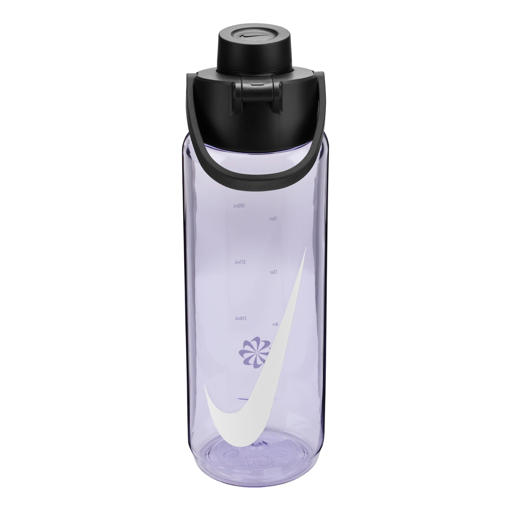 Nike Recharge Chug Bottle 709ml Graphic Trinkflasche-Schwarz,Weiß